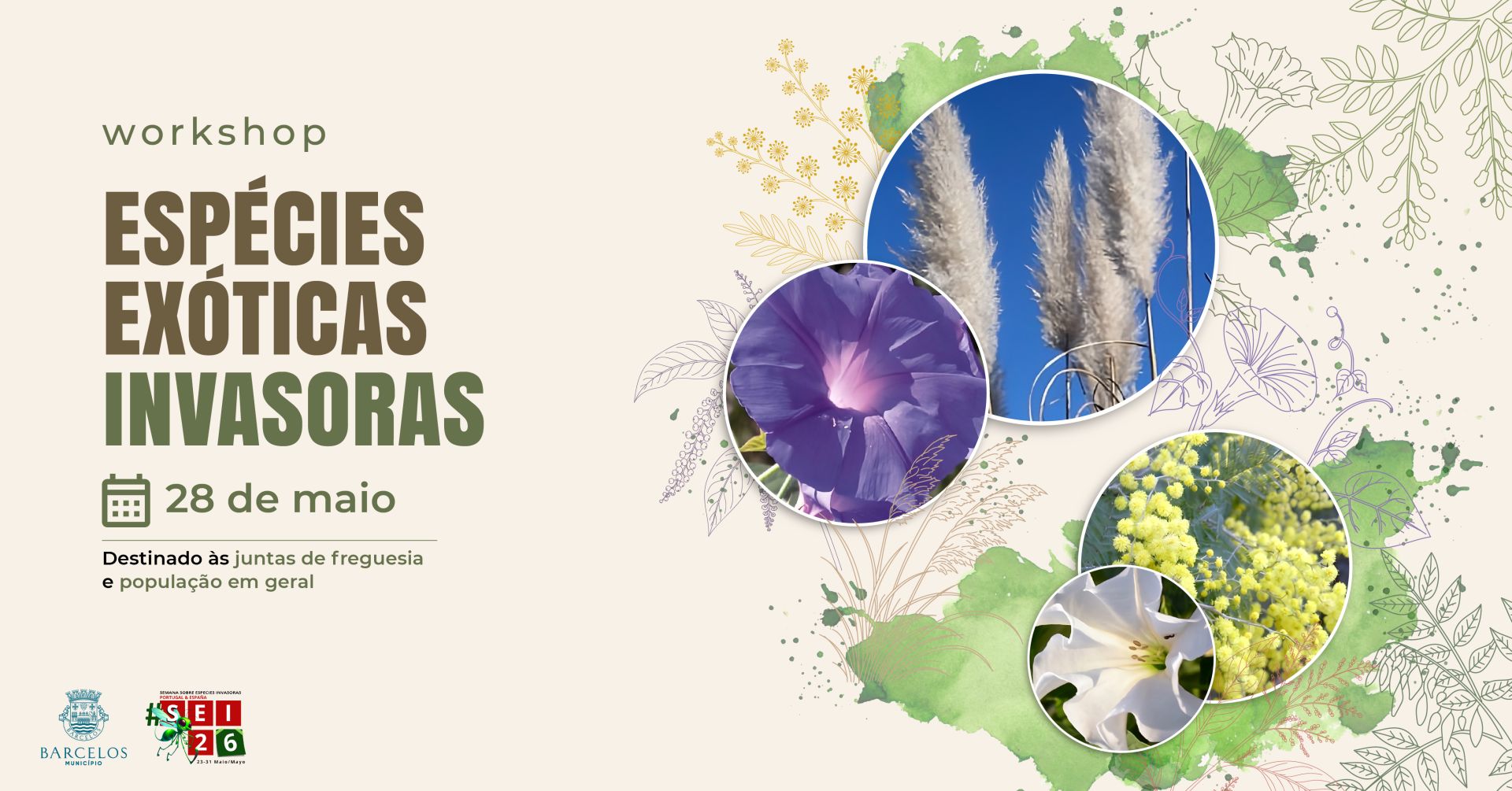 Barcelos promove workshop  sobre espécies exóticas invasoras