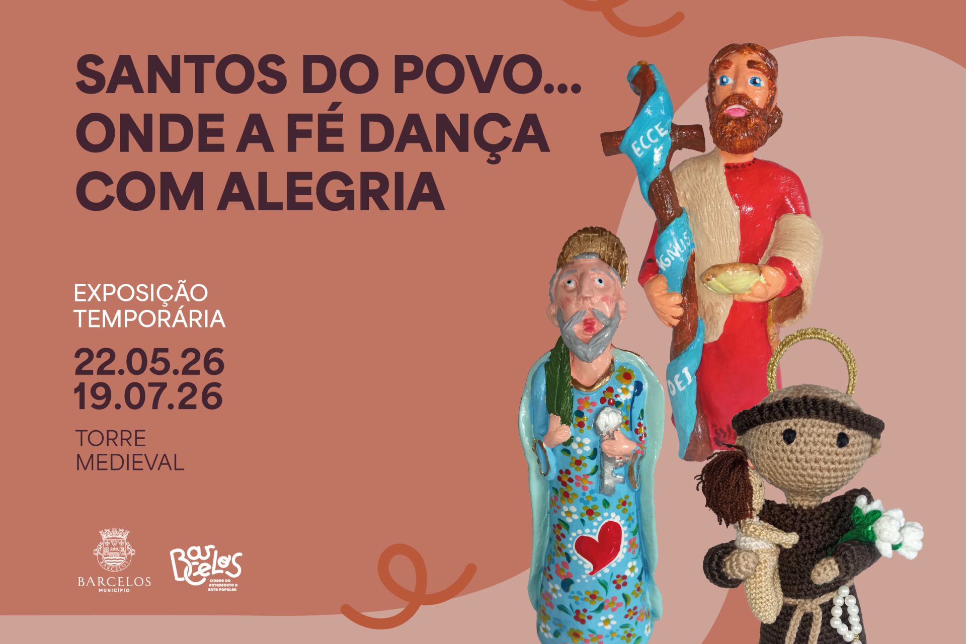 Exposições na Torre Medieval e Posto de Turismo destacam artesanato e identidade cultural de Barcelos
