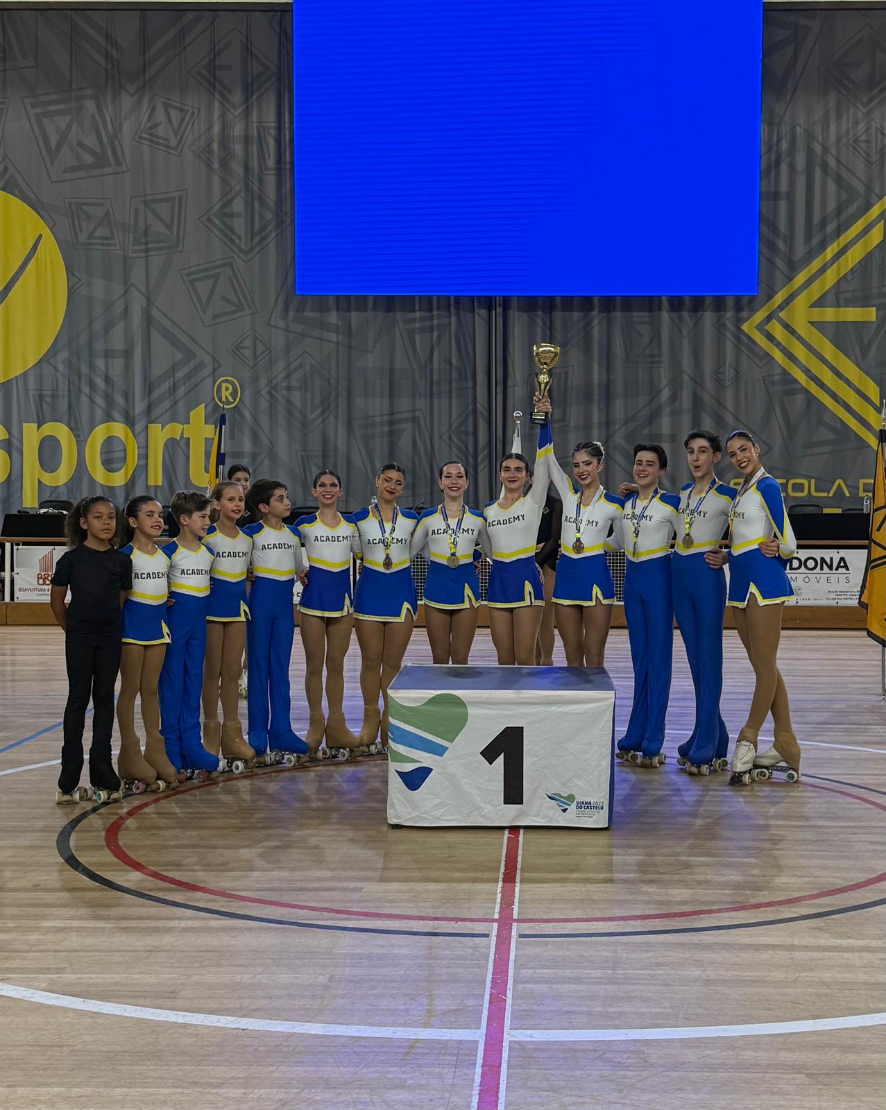CPAreias - Clube faz história e sagra-se Campeão Distrital de Patinagem Livre