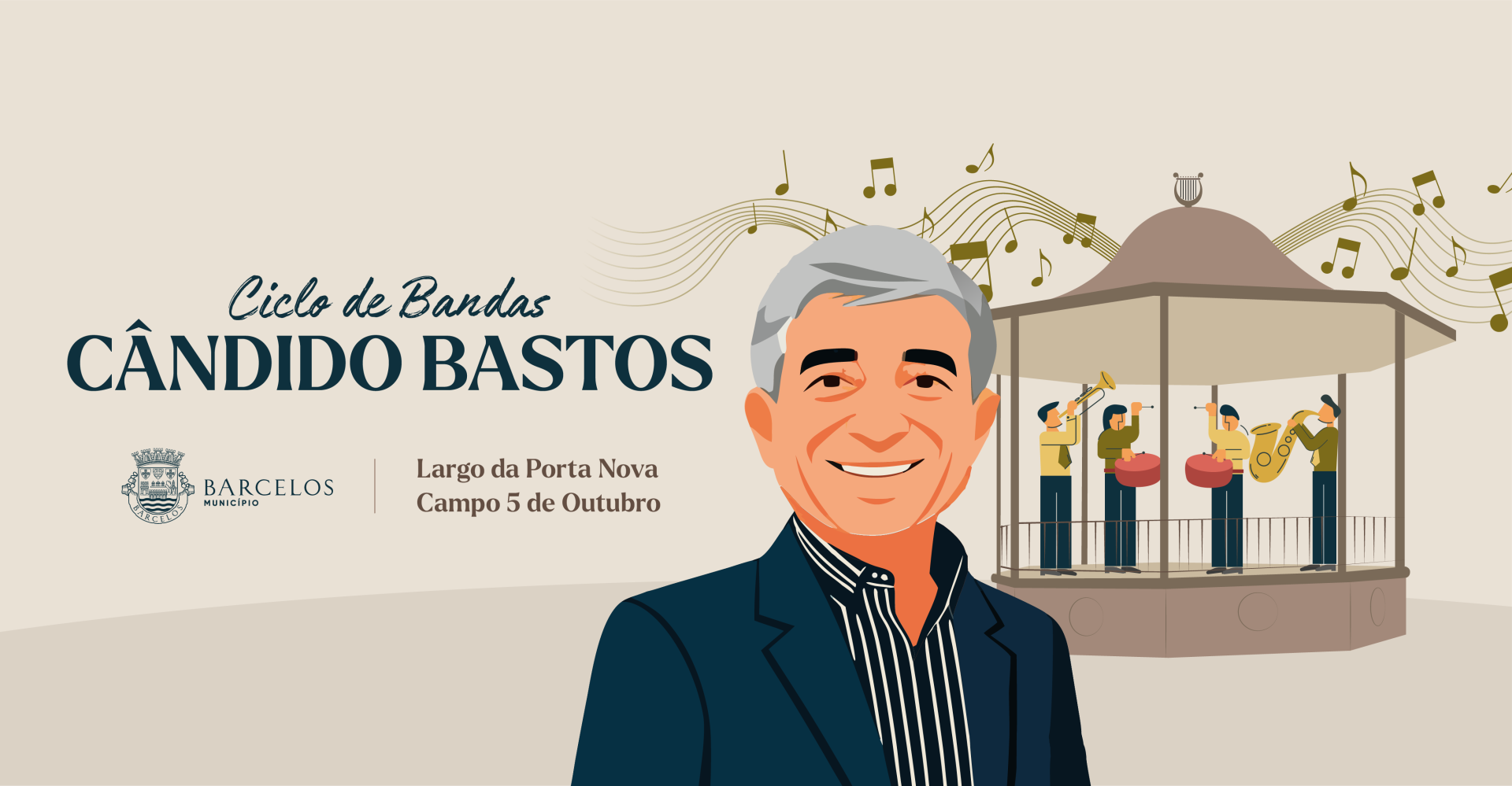 Ciclo de Bandas Cândido Bastos celebra  tradição filarmónica em Barcelos