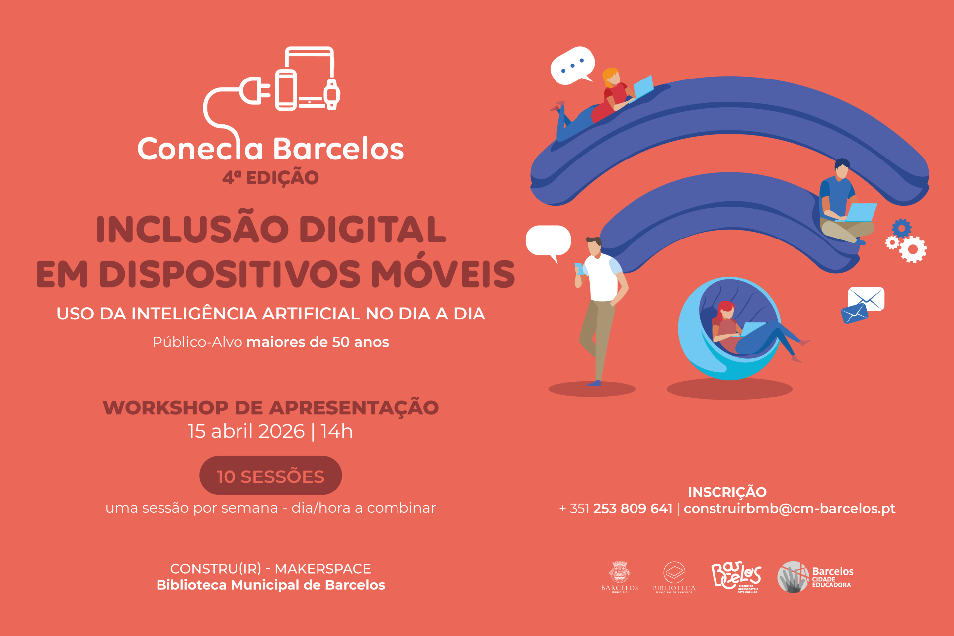 ConectaBarcelos regressa para promover inclusão digital da população sénior