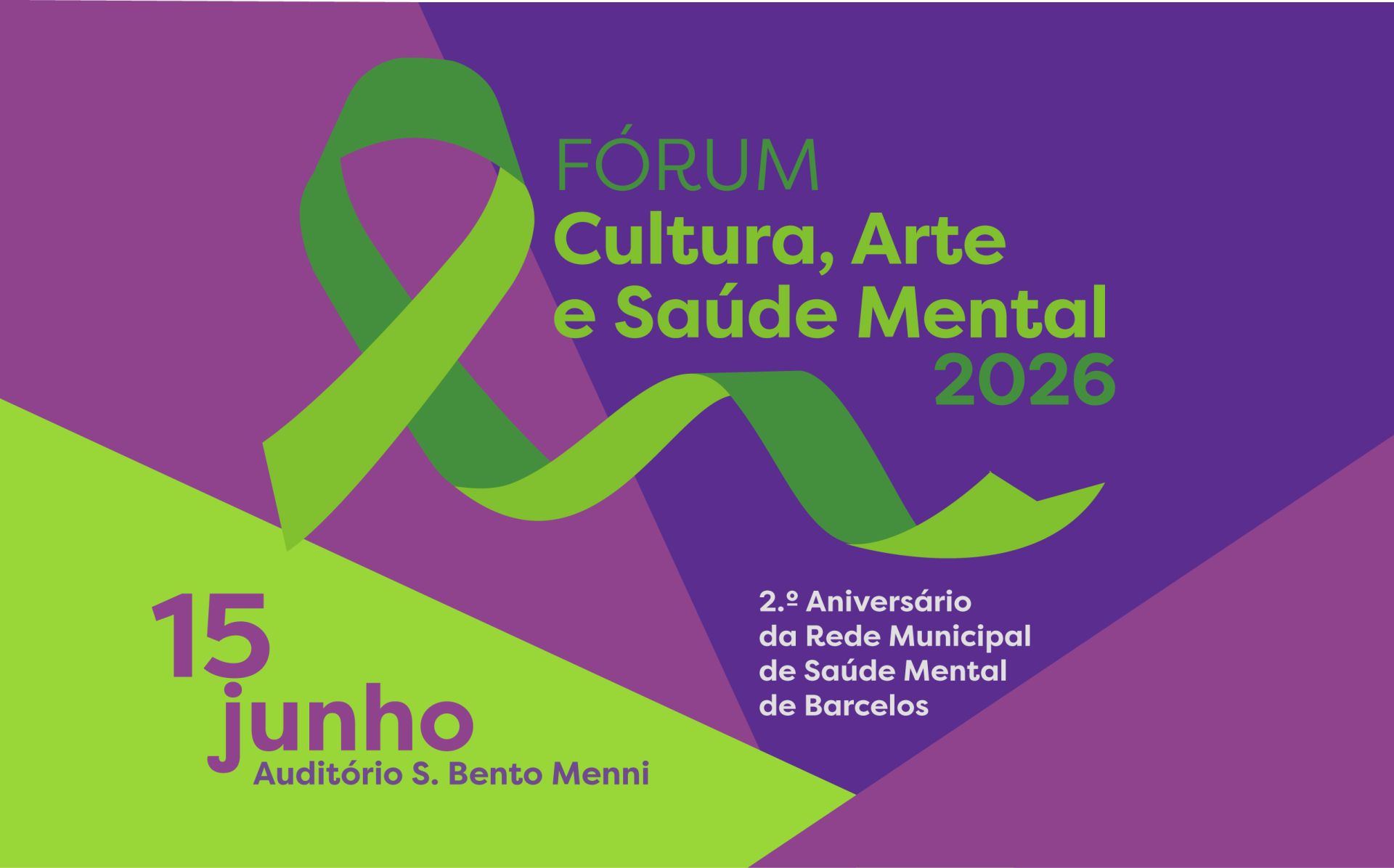 Município de Barcelos promove em junho Fórum  Cultura, Arte e Saúde Mental 