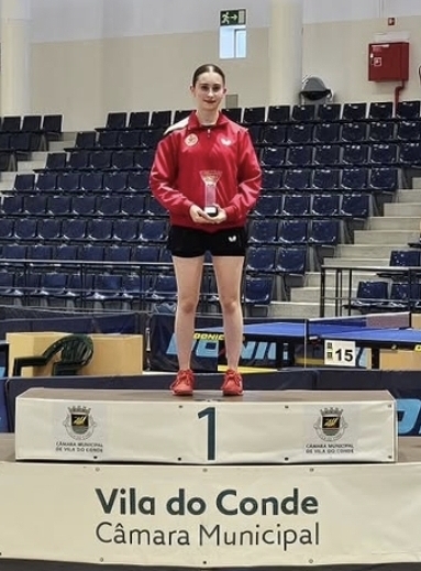 TÉNIS DE MESA Susana Costa vence XXIX Torneio Internacional Cidade De Vila Do Conde