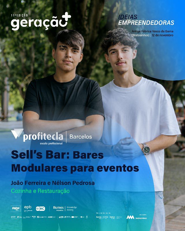 Alunos de Barcelos criam bares modulares para eventos e chegam à final nacional